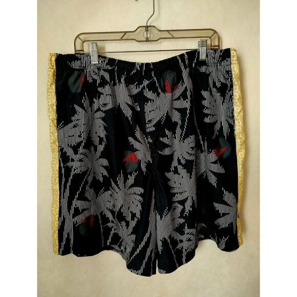 Merrill & Forbes Outfitters Water Board Swim Trunks Men's L 4 Pockets Hawaiian - Picture 2 of 8